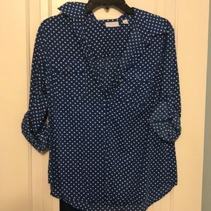 NY and Company Polka Dot blouse